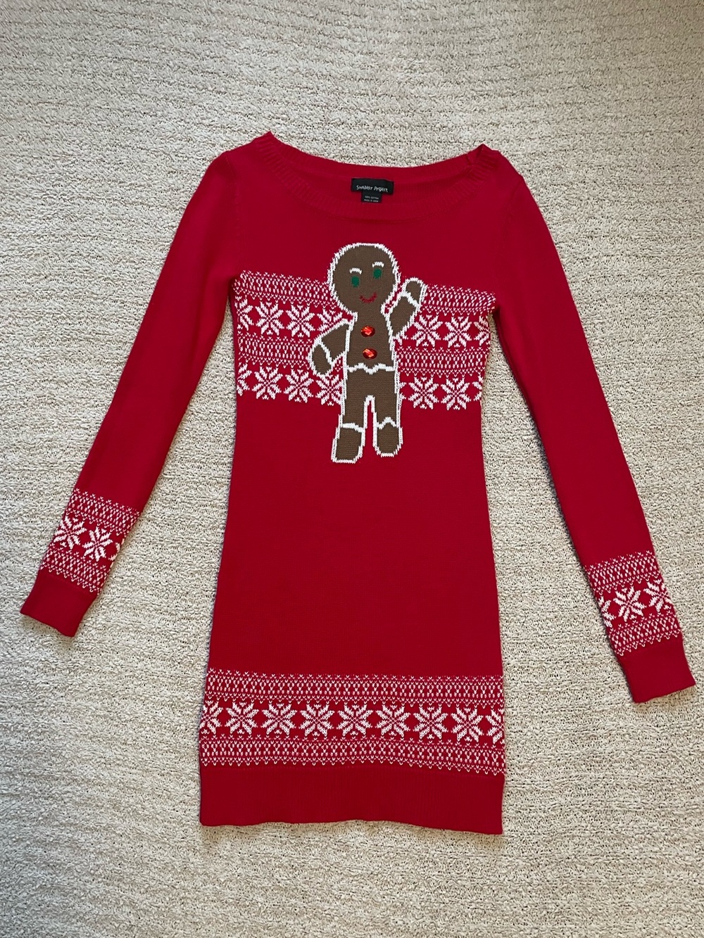 Christmas Sweater Dress